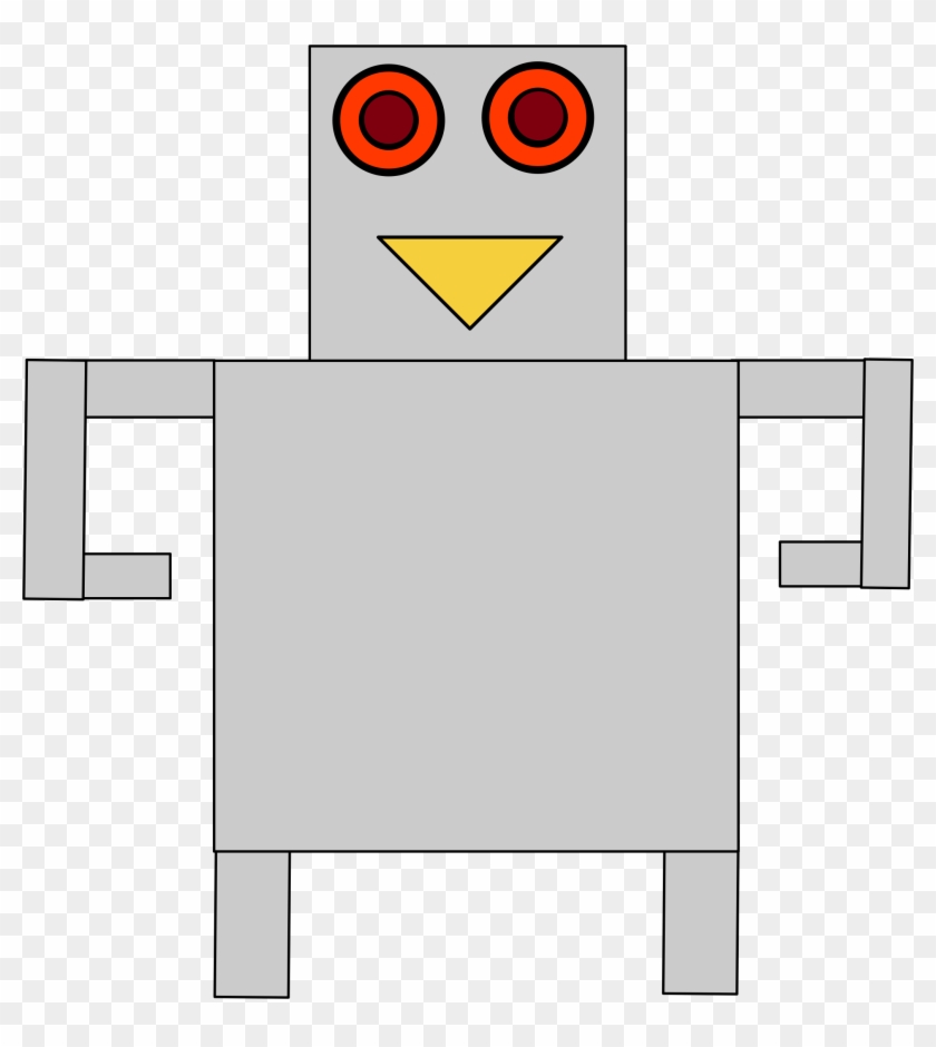 This Free Icons Png Design Of Silver Robot - Cartoon Clipart