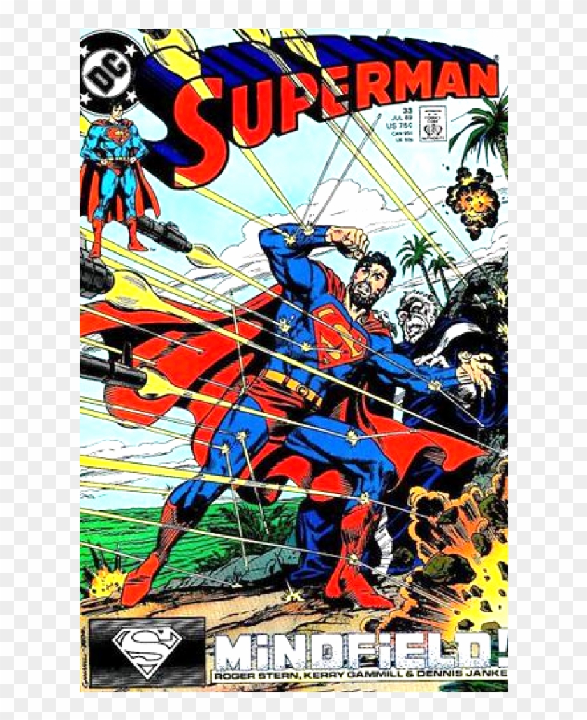 Купете Comics 1989-07 Superman - Superman Clipart #2749652