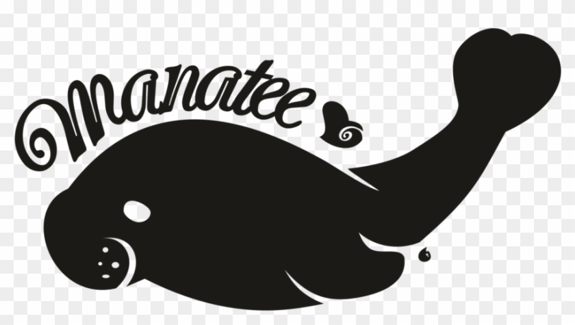 Revised By Kna - Manatees Vector Clipart #2749767
