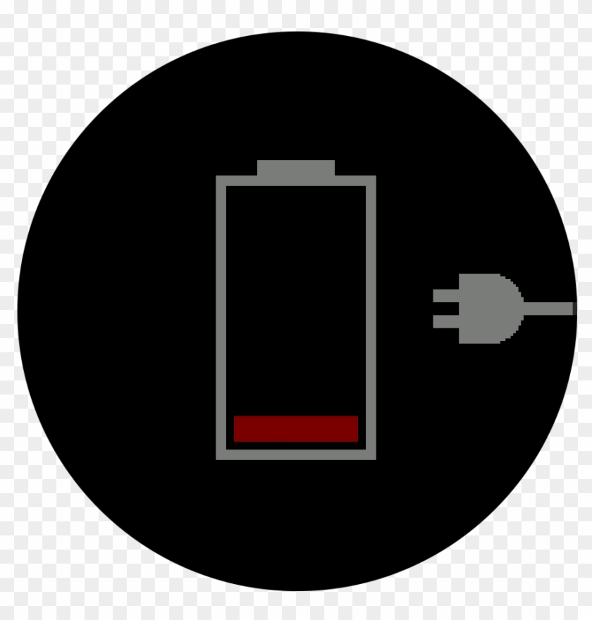 Battery Critical Spartan Trainer - Circle Clipart #2749937