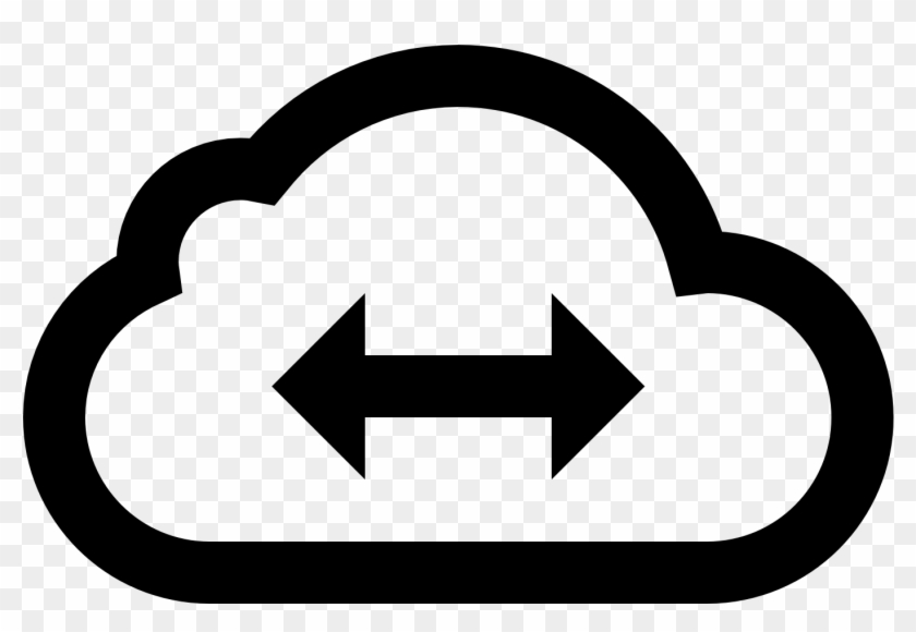 Remote Working Icon - Happy Cloud Clipart