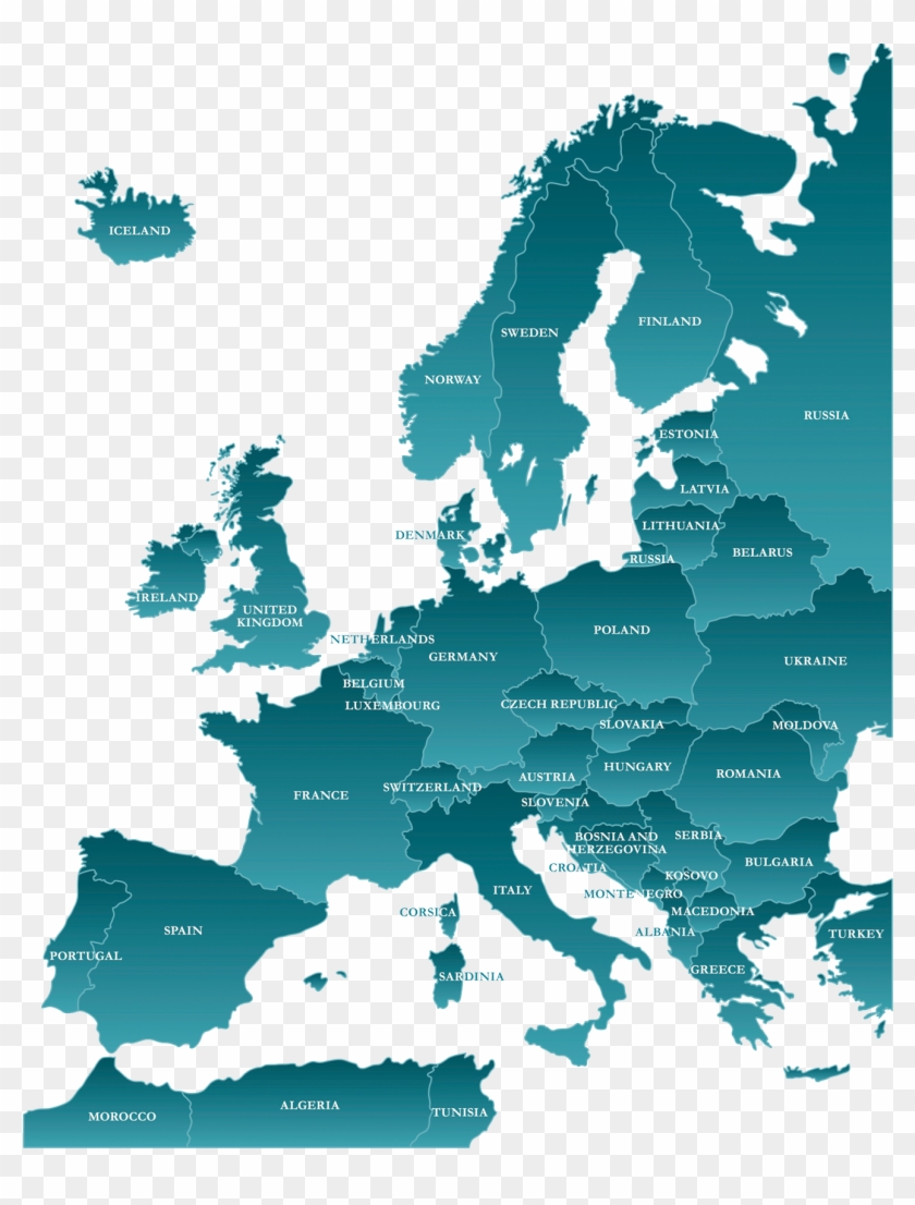 Interactive Map Of Europe - Map Europe Clipart