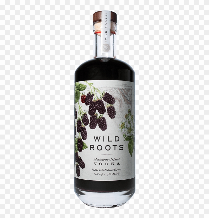 Wild Roots Marionberry Infused Vodka - Wild Roots Marionberry Vodka Clipart #2750285