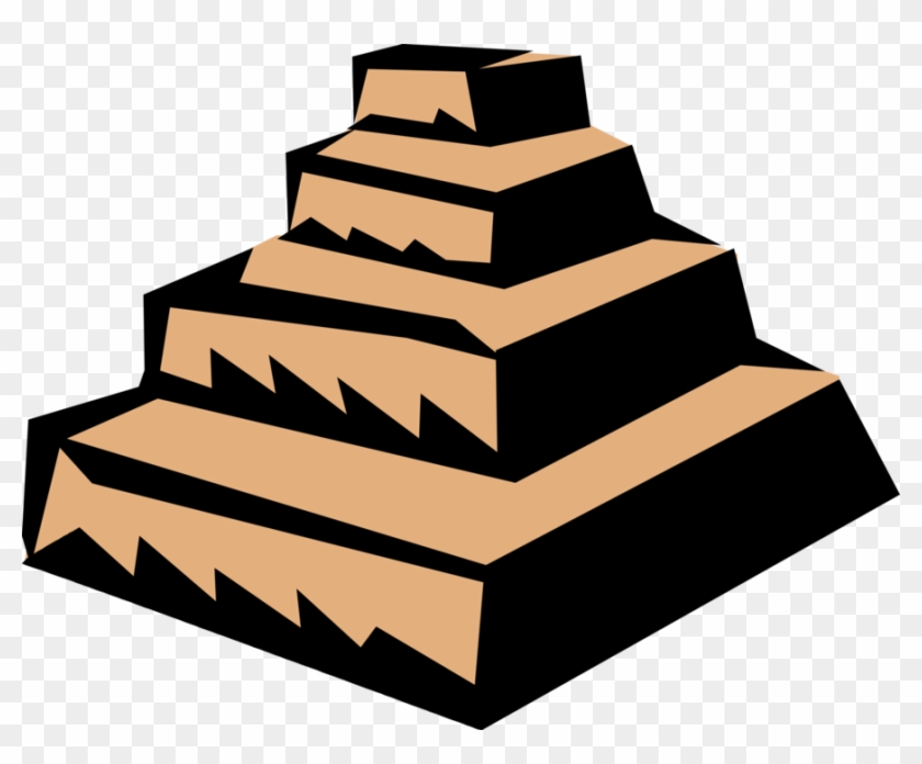 More In Same Style Group - Step Pyramid Clipart - Png Download
