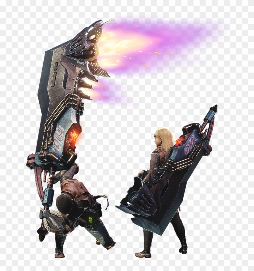 Monster Hunter World Kulve Taroth Weapons - Monster Hunter World Rocket Greatsword Clipart
