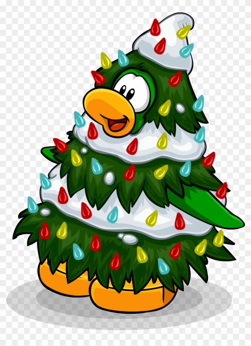 Holidays High-quality Png - Club Penguin Tree Clipart