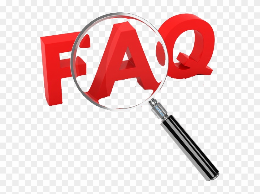 Faqs Magnify Glass - Faq Icon Clipart