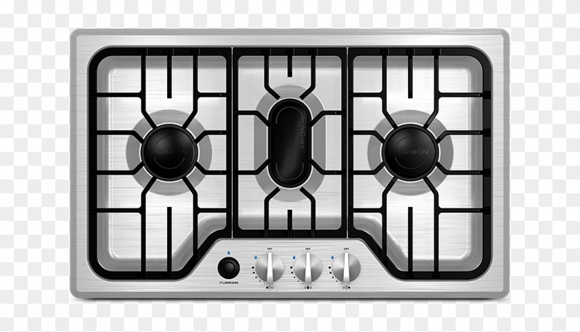 Download Stainless Steel Gas Cooktop - Furrion Cooktop Clipart Png