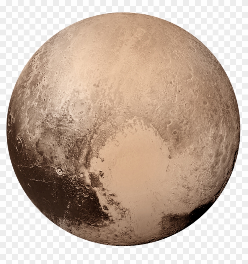 Dwarf Planet Pluto - Charon Moon Transparent Background Clipart #2751913