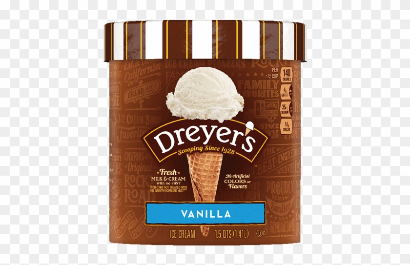 Food & Cooking - Edy's Vanilla Ice Cream Clipart