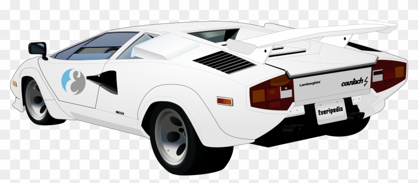 A Lambo﻿ - Lamborghini Countach Clipart