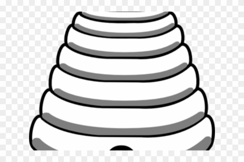 Outline Bee Hive Clipart - Png Download #2752848