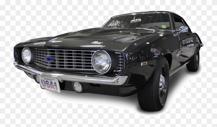 1969b Camaro Zl1 Frn - Antique Car Clipart