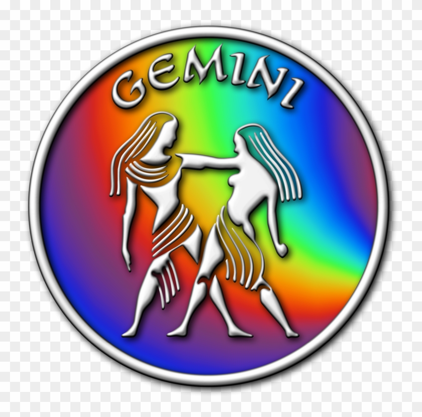 Gemini Zodiac Horoscope Astrological Sign Computer - Gemini Zodiac Logo Clipart #2753383