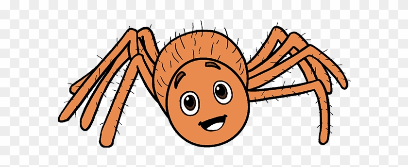 Spiders Drawing Cartoon - Kid Easy Drawing Spider Clipart