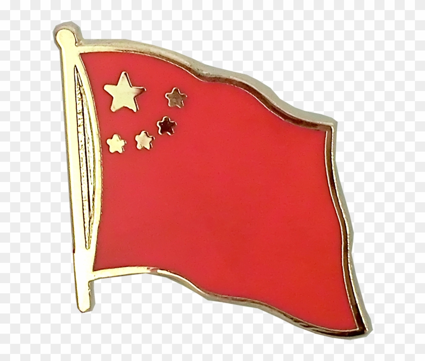 China Flag Lapel Pin - Flag Clipart