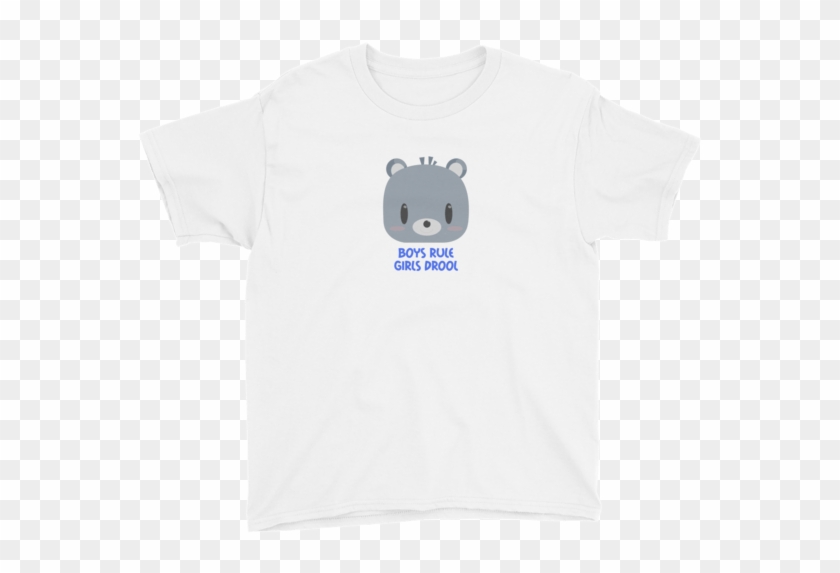 Bearcat Youth Short Sleeve T-shirt Boys Rule Girls - Yamantaka Eye T Shirt Clipart #2754731
