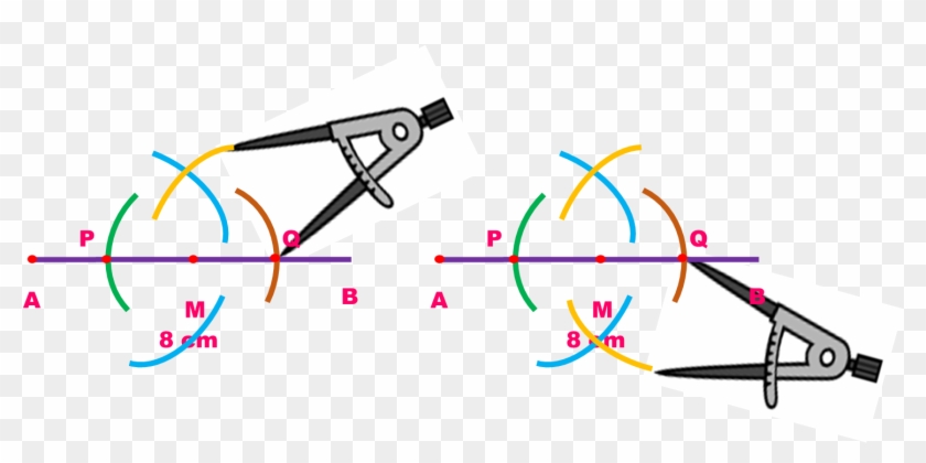 - Hacer Un Rombo Con Compas , Png Download - Construccion De Un Rombo Clipart #2755003