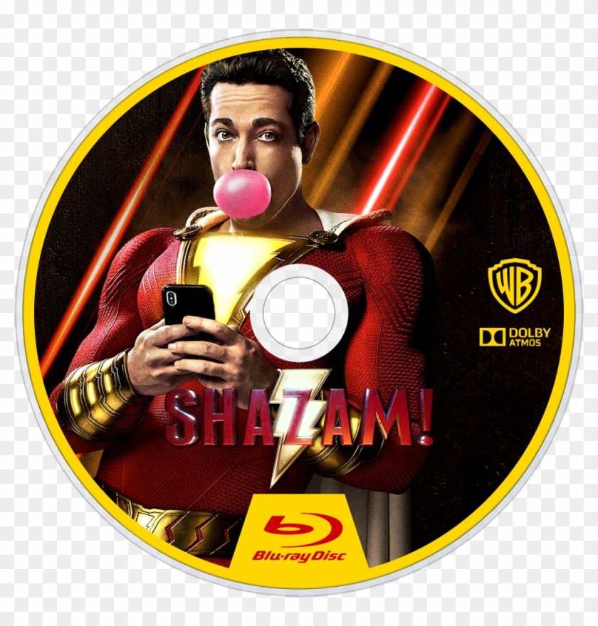 Shazam Bluray Disc Image Clipart