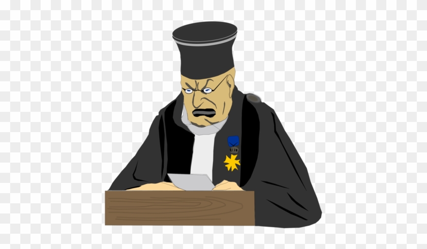 Judge Court Order Lawyer - Judge Svg Clipart