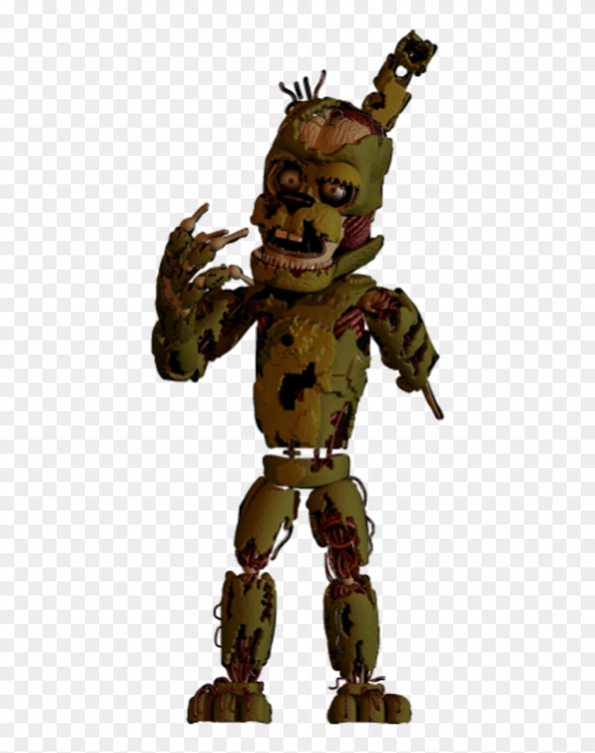 Salvaged Springtrap Svg Royalty Free - Salvaged Springtrap Png Clipart #2755389