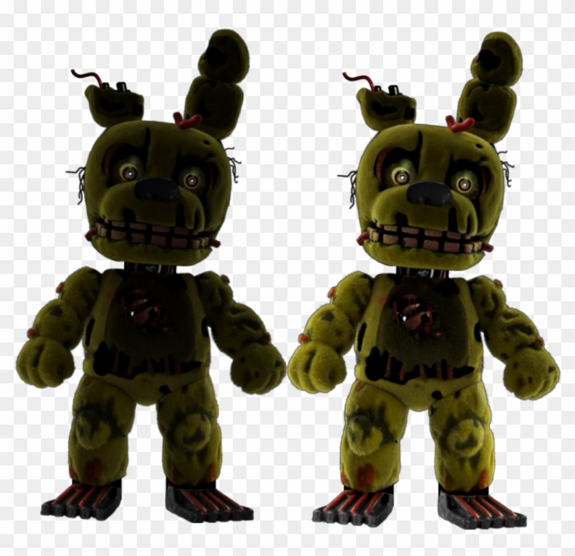 Editsmol Springtrap - Plush Clipart