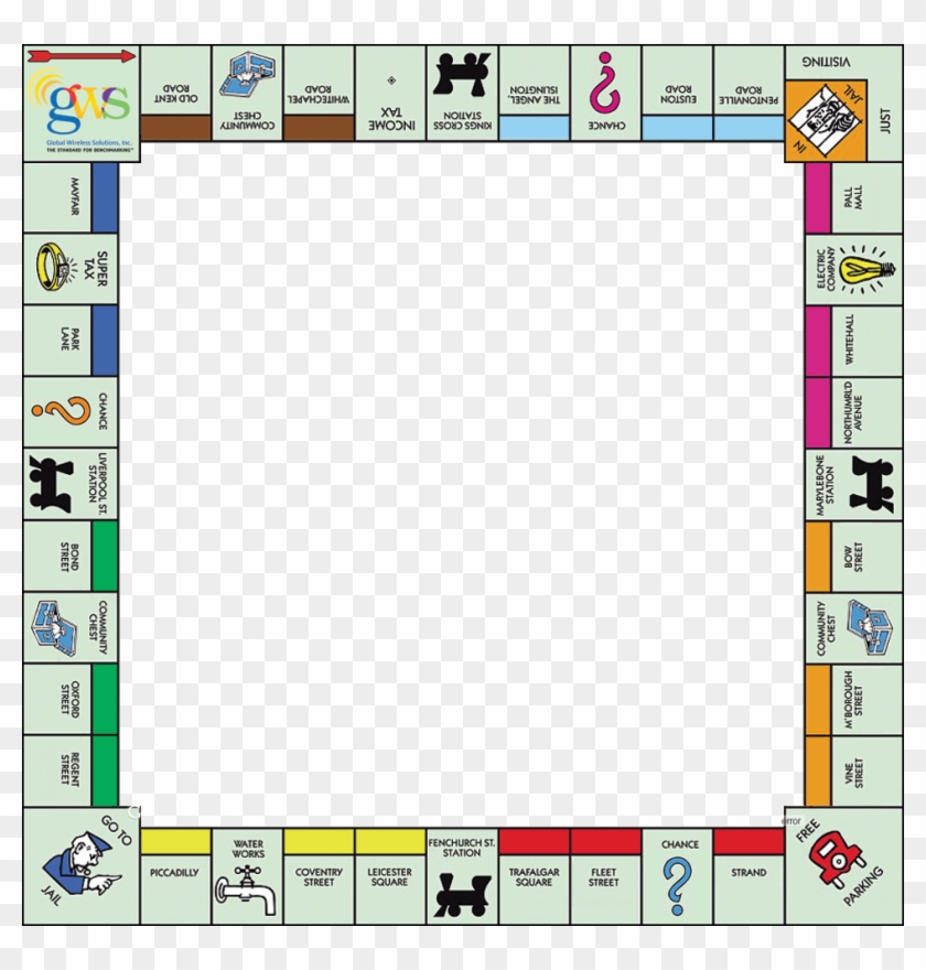 Download Game Clipart Monopoly Board - Standard London ...