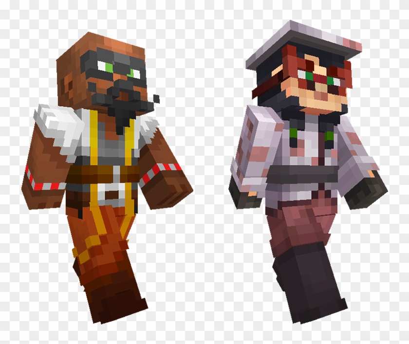 How To Make Hd Minecraft Skins - Minecraft Villains Skin Pack Clipart