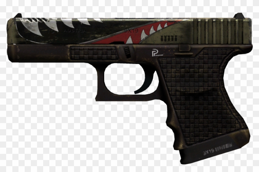 Glock-18 - Warhawk - Best Black Csgo Skins Clipart #2755965