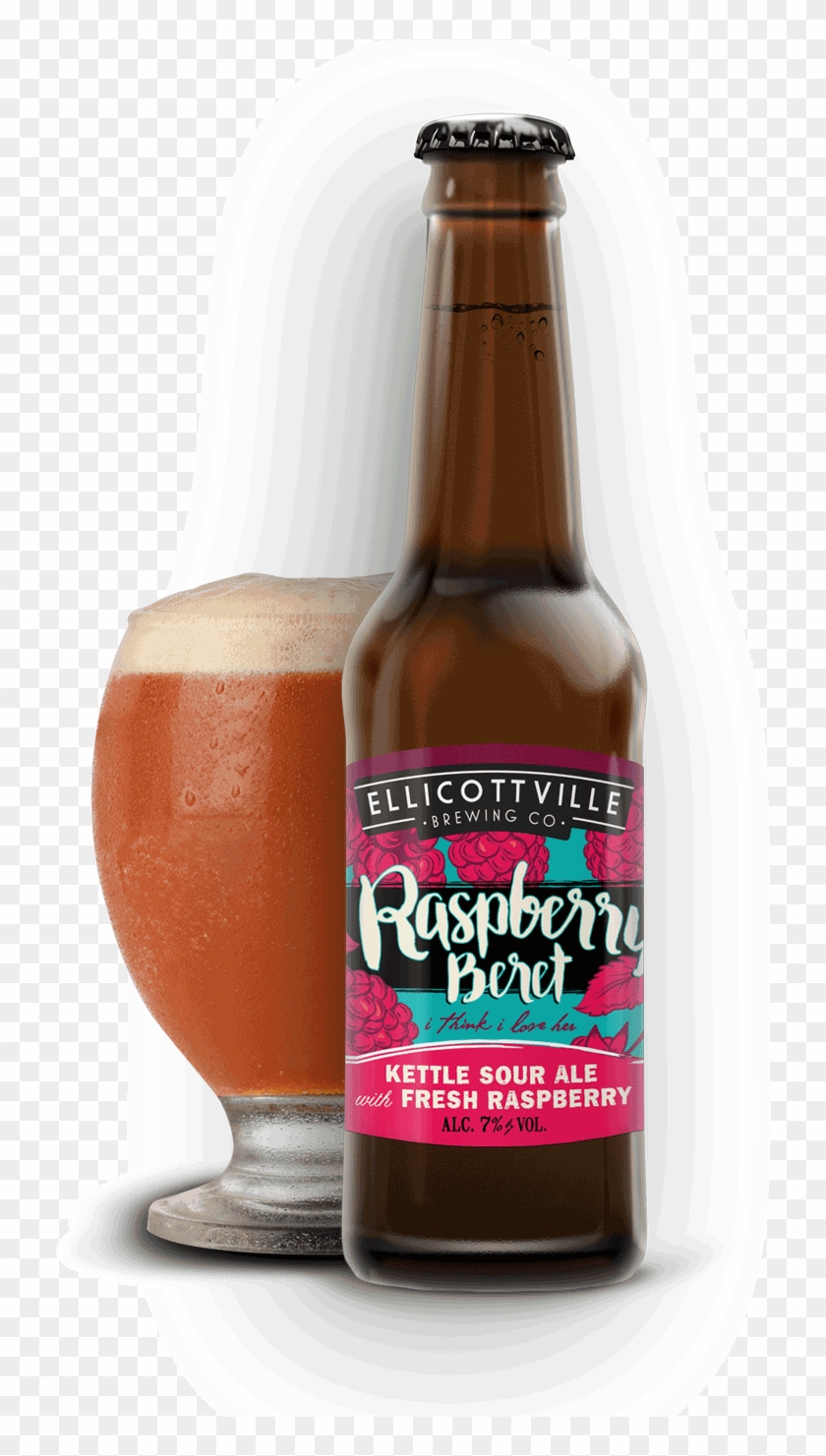 Raspberry Beret Sour Ale , Png Download - Beer Bottle Clipart #2756088