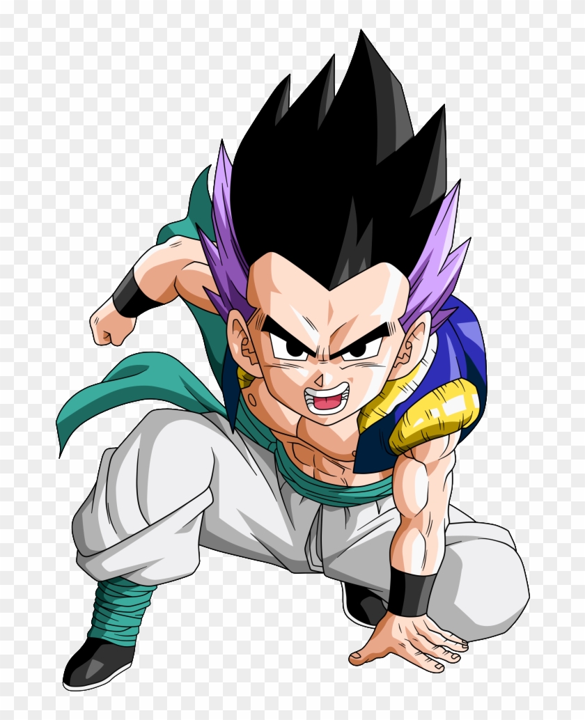 Click To Expand - Goten Y Trunks Fusion Potara Clipart