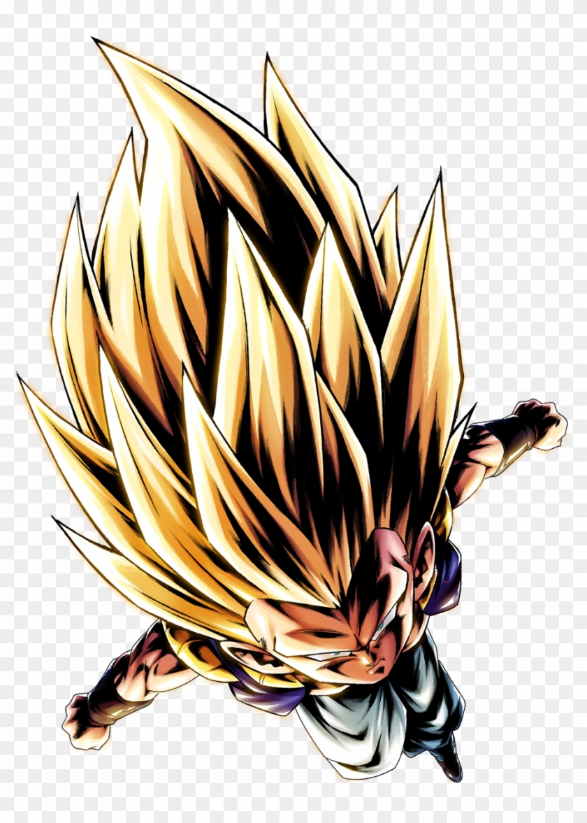 Sp Super Saiyan 3 Gotenks - Illustration Clipart
