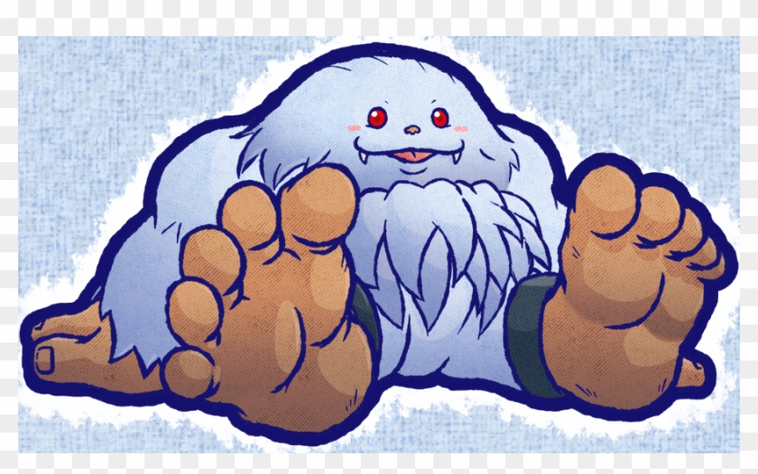 Sasquatch Drawing Yeti - Sasquatch Darkstalkers Clipart