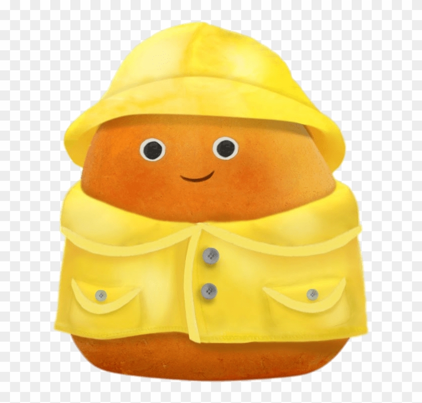 Potatoe In Raincoat - Ruby From Small Potatoes Clipart