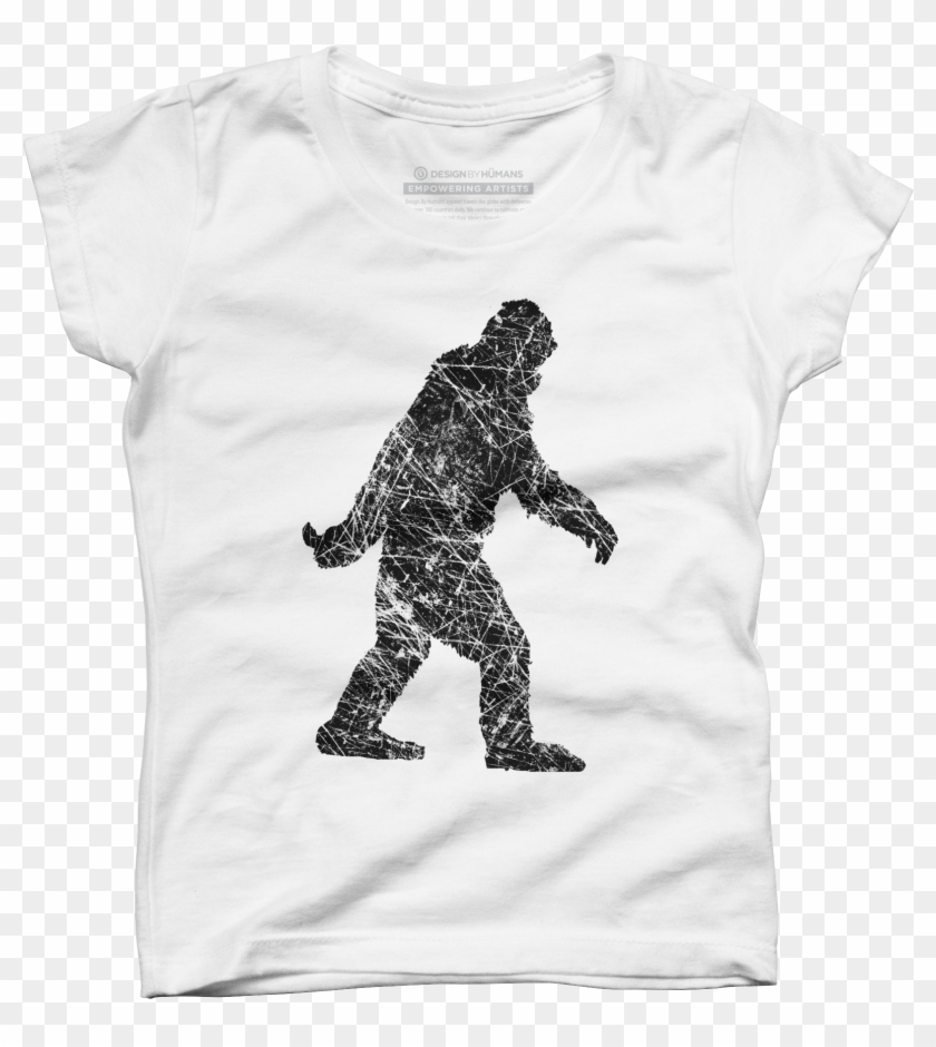 Grunge Sasquatch Bigfoot Girls T - Chelsea Wolfe Tshirt Clipart #2756572