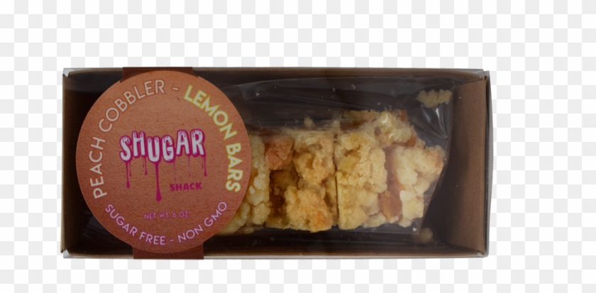 Peach Cobbler Lemon Bars The Shugar Shack - Turrón Clipart #2756670