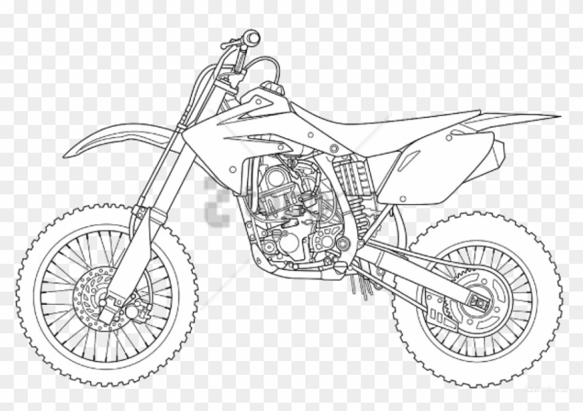 Free Png Dirt Bike Drawing Ideas Png Image With Transparent - Blue Gate Of Fez Clipart
