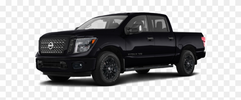 Nissan Titan Sl Midnight Edition - 2018 Nissan Titan Sl Crew Cab Black Clipart #2757193