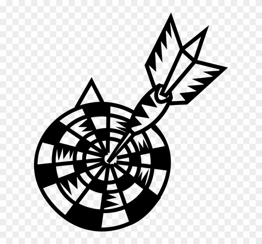 Dart Clipart Vector - Emblem - Png Download #2757636