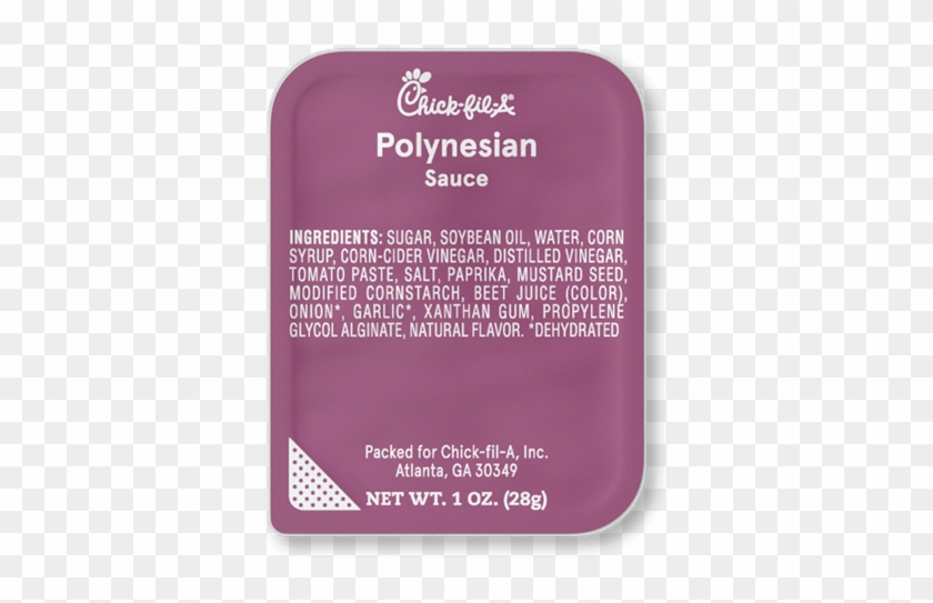 Polynesian Sauce - Polynesian Sauce Chick Fil Clipart #2758041