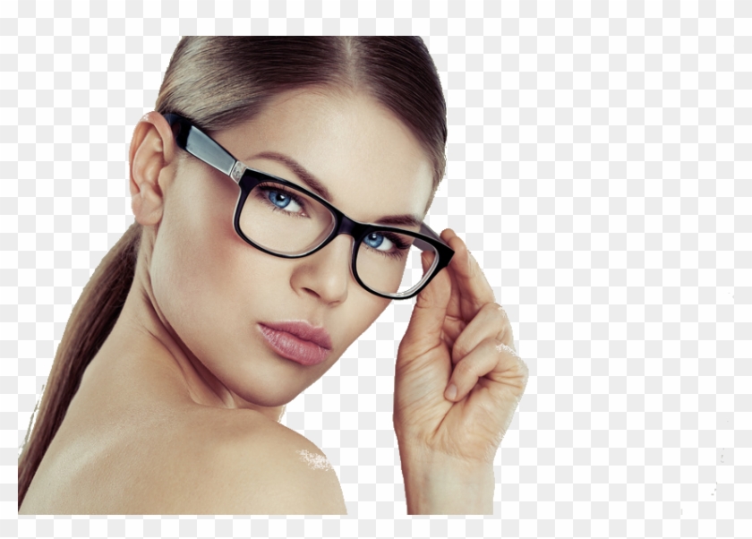 Chica Con Lentes Png - Dioptrické Okuliare Pre Zeny Clipart
