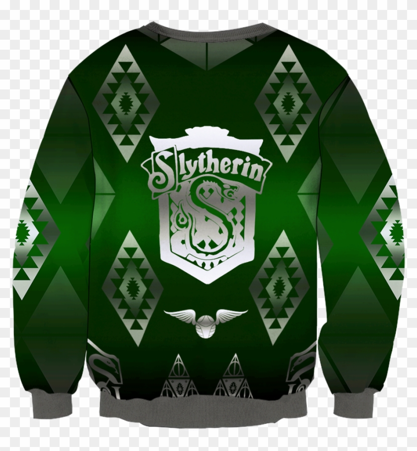 Hogwart Proud To Be A Slytherin Harry Potter 3d Sweater - Sweater Clipart
