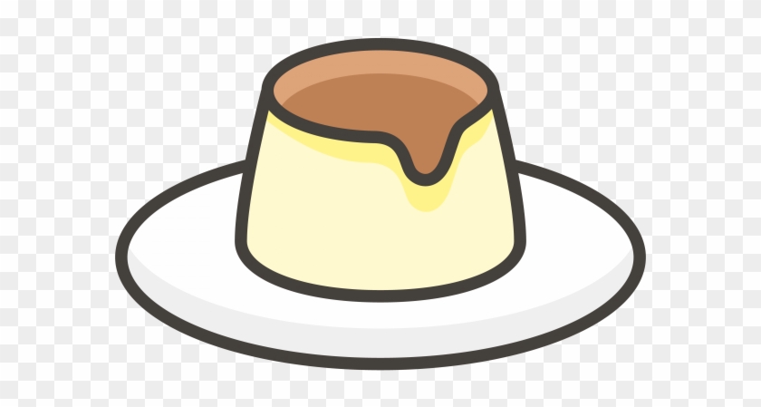 Custard Emoji Icon - Flan Clipart #2758709