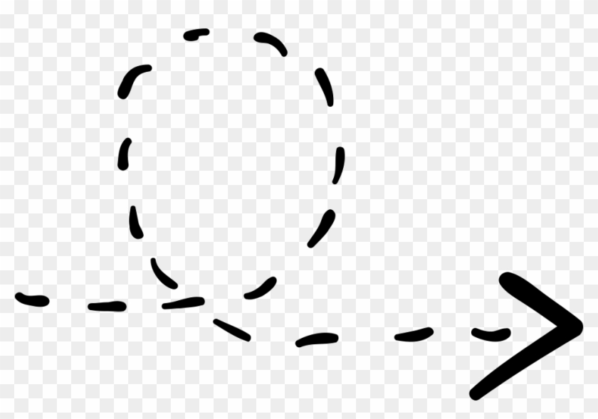 Broken Arrow Png - Broken Line With Arrow Clipart
