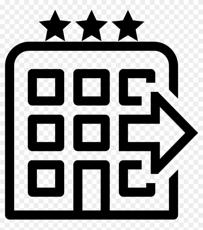 Check Out Png - White Office Building Icon Clipart