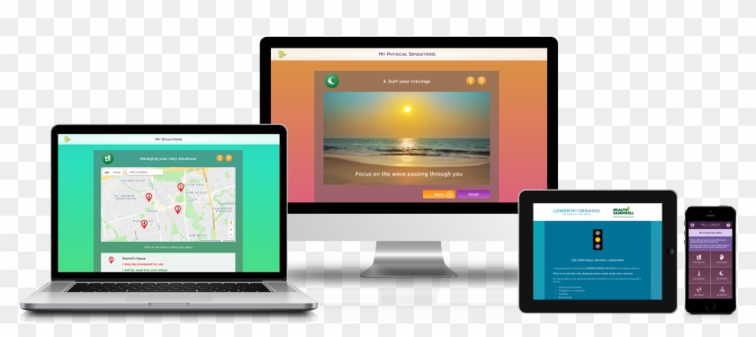 Digital Behaviour Change Interventions That Use Proven - Netbook Clipart