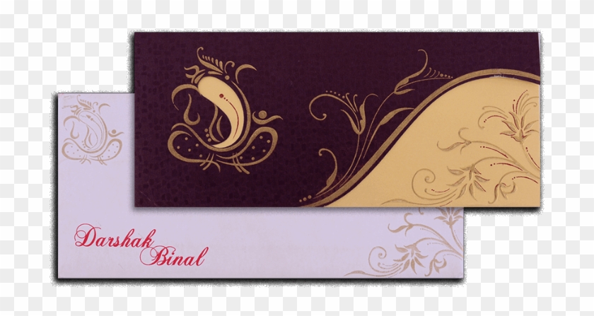 Designer Wedding Cards - Envelope Clipart #2759891