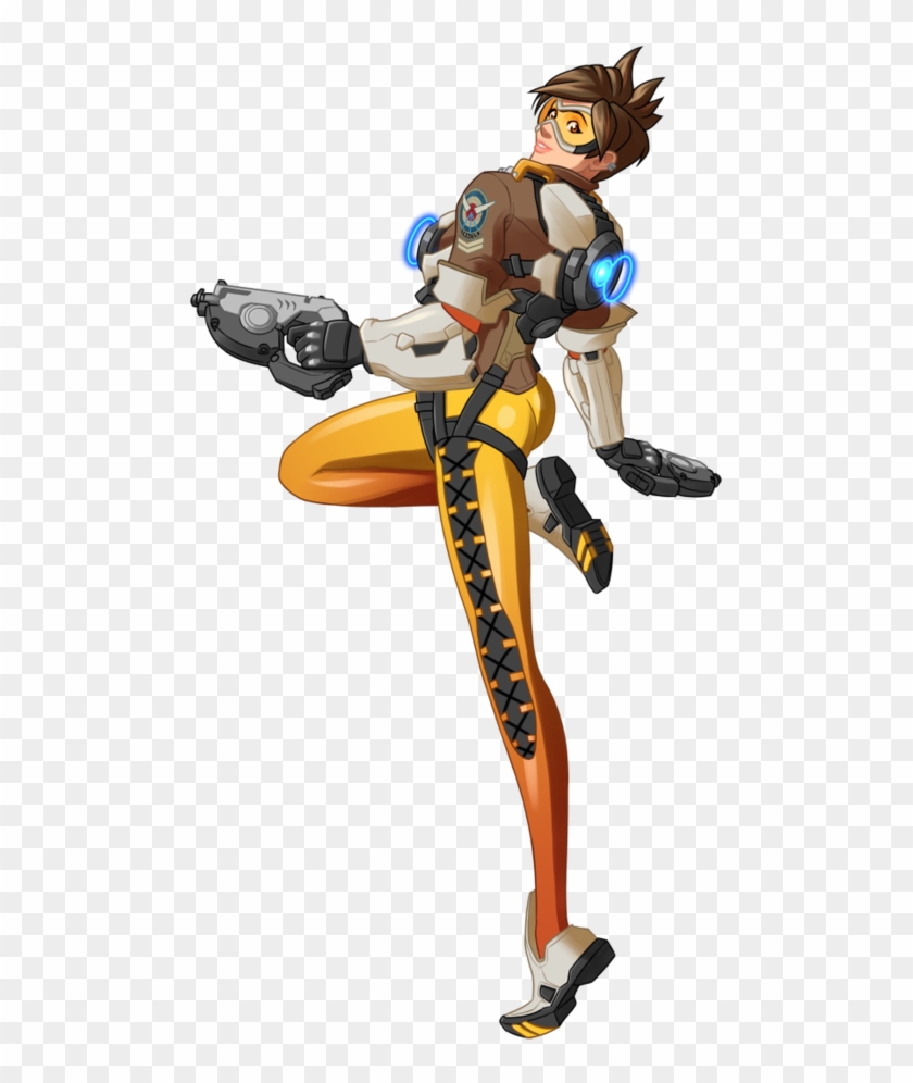 S New Pose - Tracer Pose Png Clipart #2760086