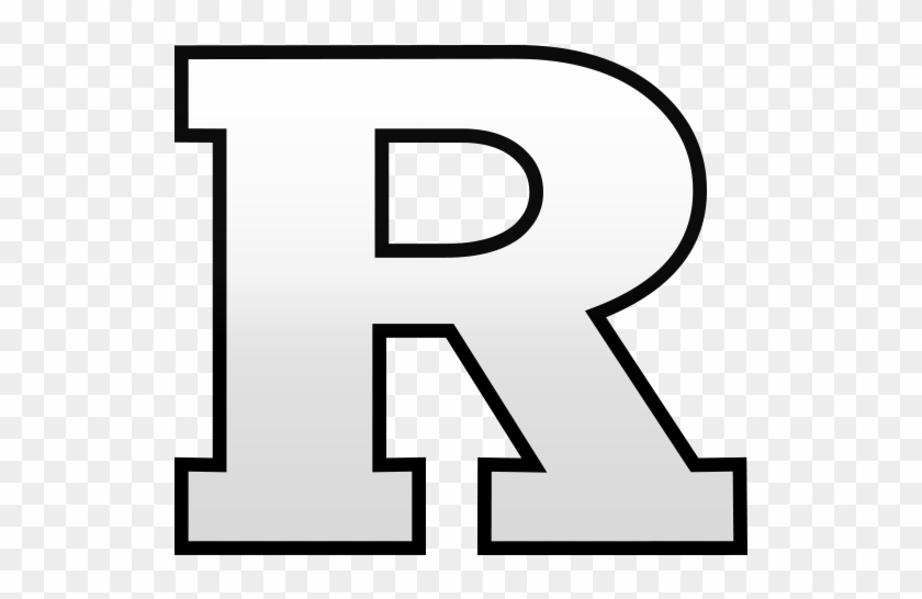 Rutgers Scarlet Knights - White Rutgers R Clipart