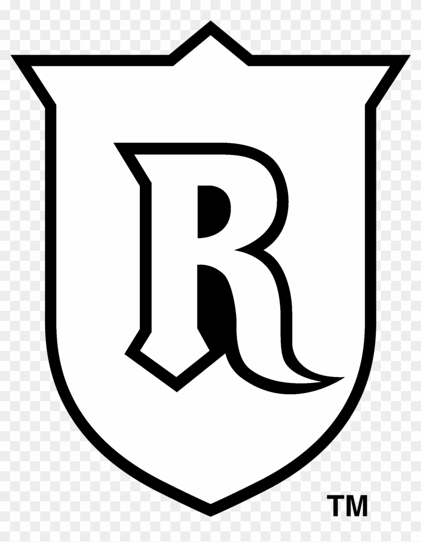 Rutgers Scarlet Knights Logo Black And White - Line Art Clipart